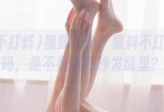 视频求助：黑料不打烊的密码，是不是藏在沙发缝里？